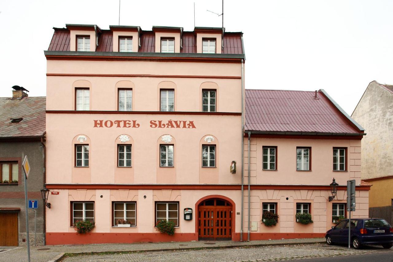 Hotel Slavie Клаштерец-над-Огржи Экстерьер фото